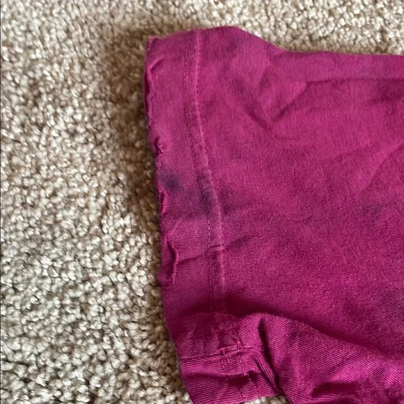 Sinful Pink Graphic T-Shirt with sparrows. Size Large - Picture 6 of 7